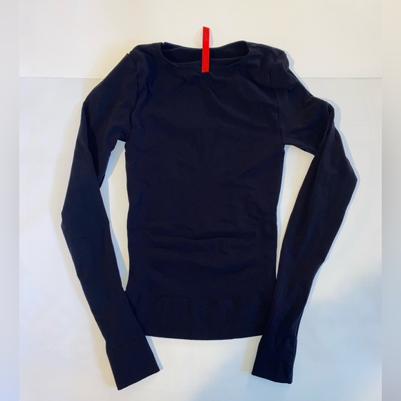 SPANX On Top and In Control Compression Long Sleeve Top in Black size Small - Picture 2 of 8